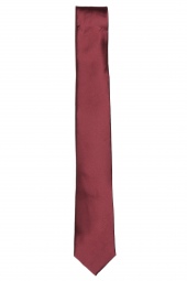 Cravate Uni H Bordeau
