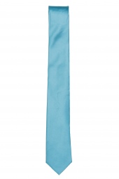 Cravate Uni E Turquoise