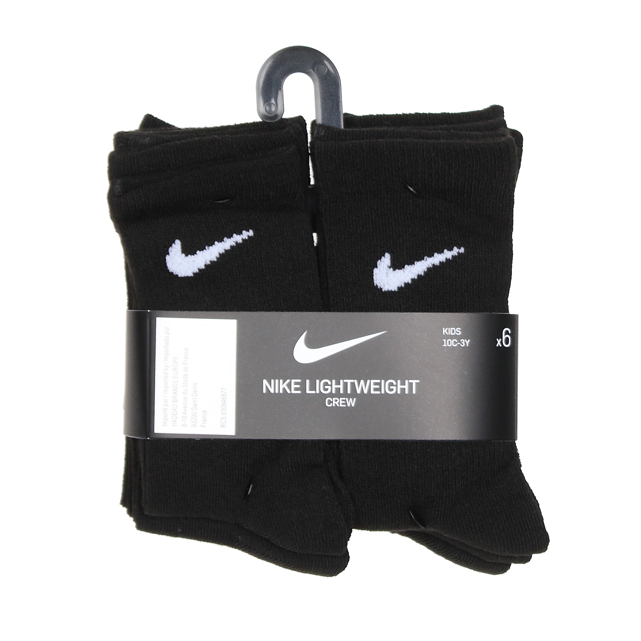 287.Chaussette Nike Un0030 023 Noir - Leader Mode 