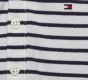 Kn0kn01447 Baby Striped 0fa White Navy Stripe