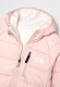 Blouson fille G Reversible Jacket Pink Moos