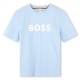 Tee shirt garcon J50718 783 Bleu Oxford