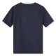 Tee shirt garcon J50752 V41 Marine Blanc
