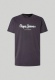 Tee shirt Keegan Pm509103 990 Washed Black