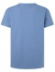 Tee shirt Solid Tshirt Pmu20009 551 Blue