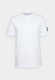 Tee shirt J30j323484 Badge Regular  Yaf Bright White
