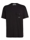 Tee shirt J30j325214 Texture Pocket Beh Ck Black