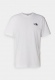 Tee shirt M S/s Simple Dome Te Nf0a87ngfn41 White